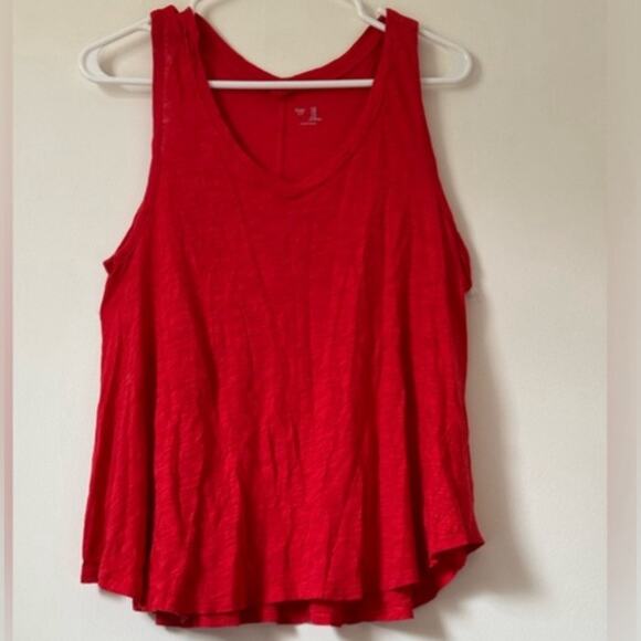 Gap Women’s Sleeveless V Front Blouse Sz M - Picture 1 of 5